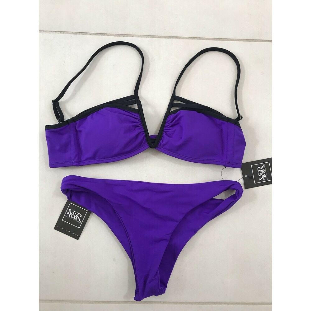 Young & Reckless Veronique Pleated Padded Bikini Set Swim